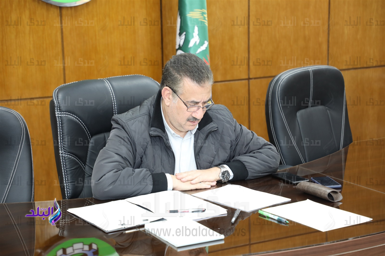 اللواء إبراهيم أحمد أبو ليمون محافظ المنوفية