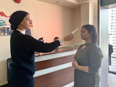 اجراءات احترازية بالمجلس القومى للمراة من فيروس كورونا 