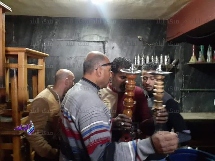 حملات مكثفة لضبط "الشيشة" من المقاهي ببورسعيد