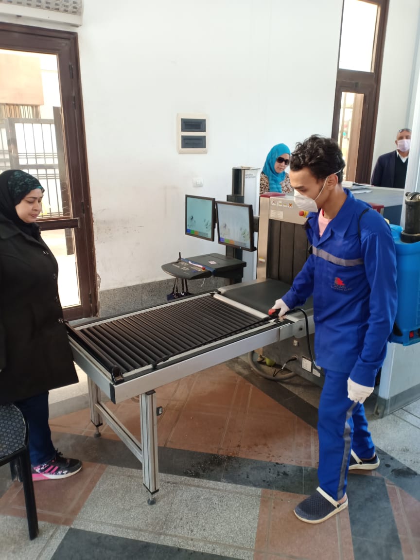 فحص كورونا بمدينة الإنتاج الإعلامي