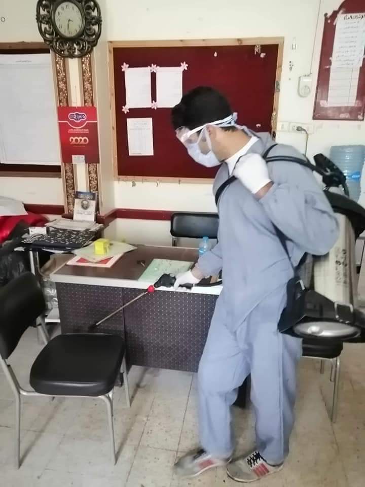 تعقيم المدارس 