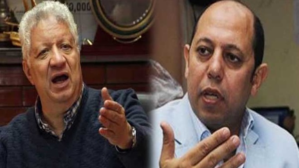  أحمد سليمان ومرتضى منصور 