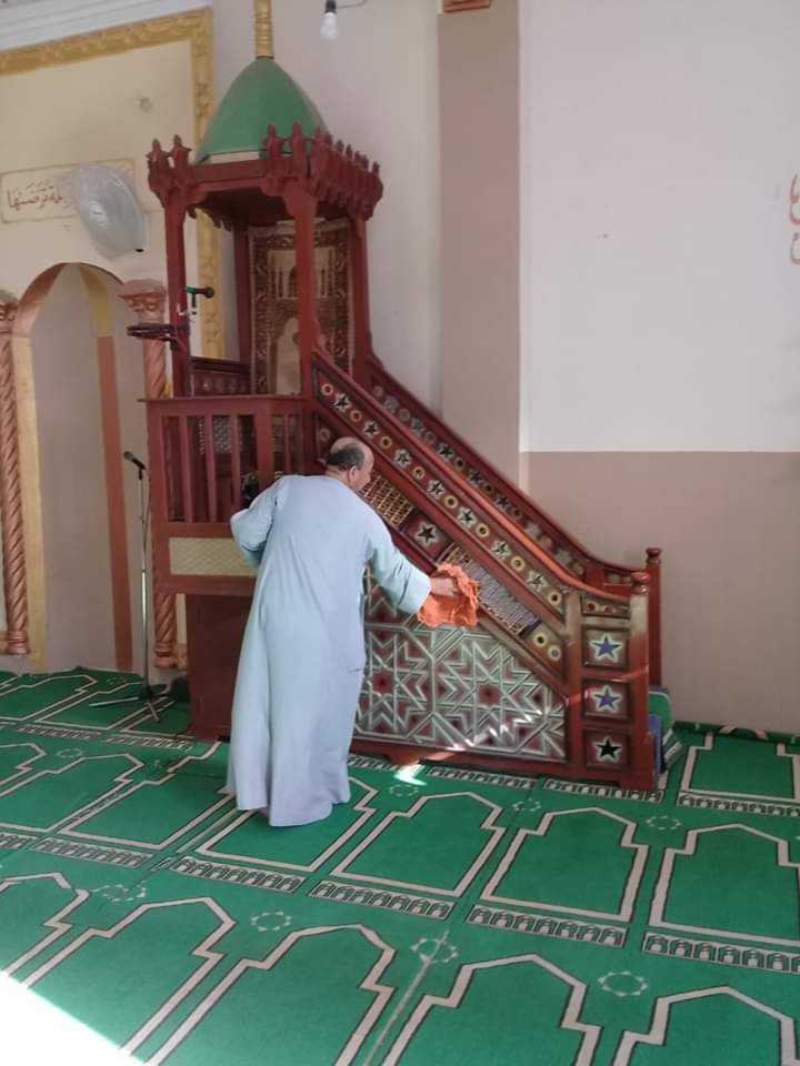 تعقيم المساجد في الاقصر 