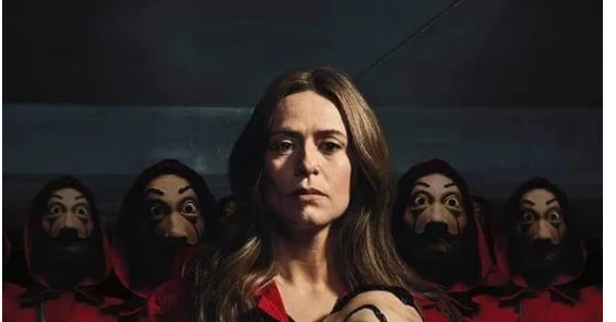  بطلة la casa de papel