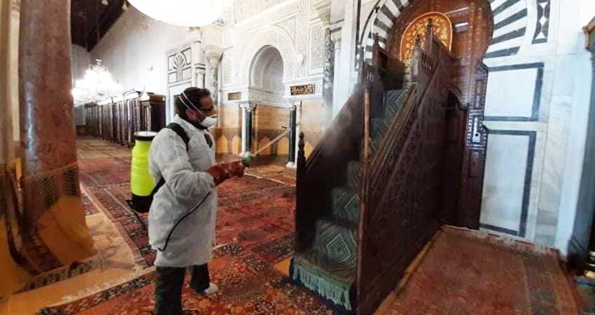 تعقيم المساجد
