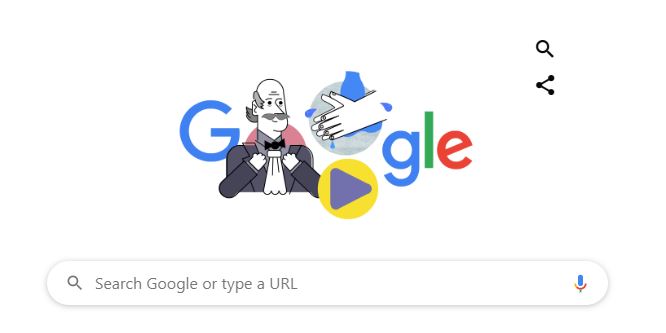 تغيير شعار جوجل 