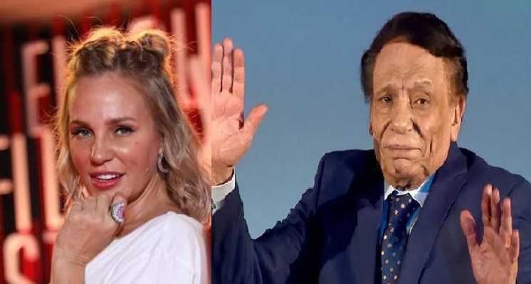 عادل امام وشيرين رضا 