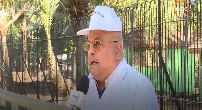 الدكتور محمد رجائى ، رئيس الإدارة المركزية لحدائق الحيوان
