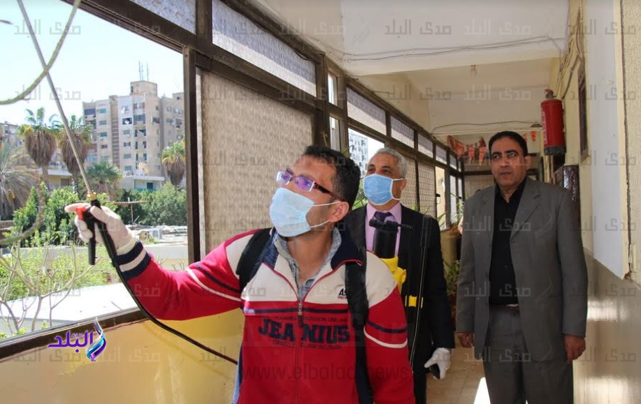 تعقيم المدارس