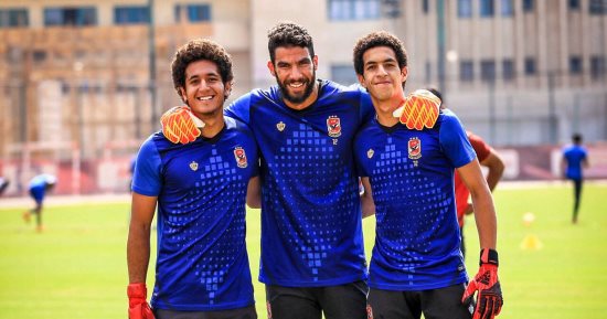 مصطفي شوبير وشريف اكرامي