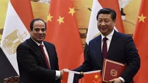 الرئيس السيسي والرئيس الصيني الرئيس السيسي والرئيس الصيني