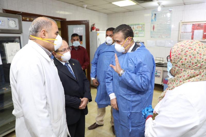 محافظ المنوفية: حساب خاص لتلقي التبرعات لمواجهة فيروس كورونا