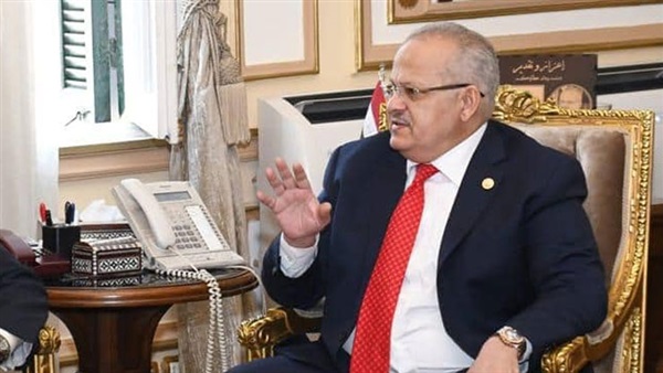 رئيس جامعة القاهرة الدكتور محمد الخشت - صورة أرشيفية 