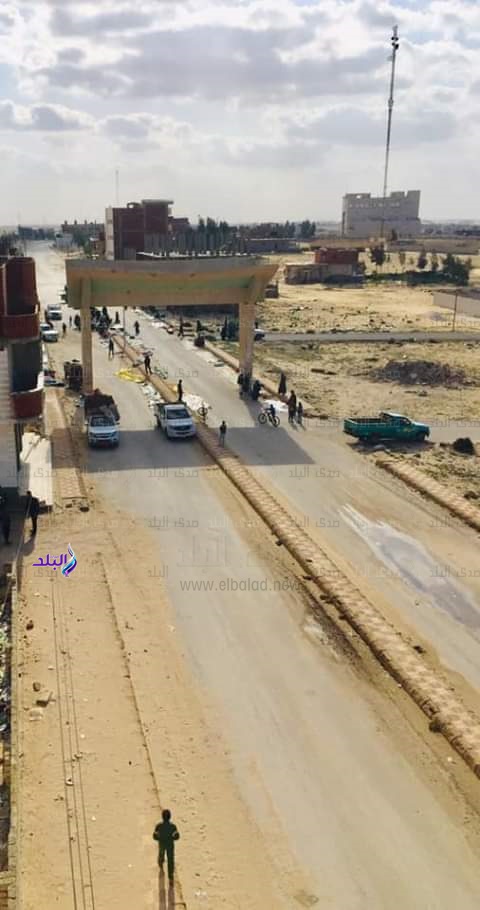 وقف تنظيم الاسواق الشعبية في قرى سيناء
