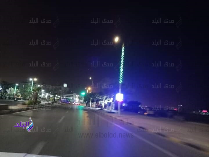 الشوارع خالية