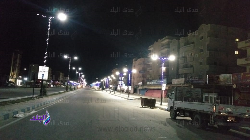 خلو شوارع مطروح