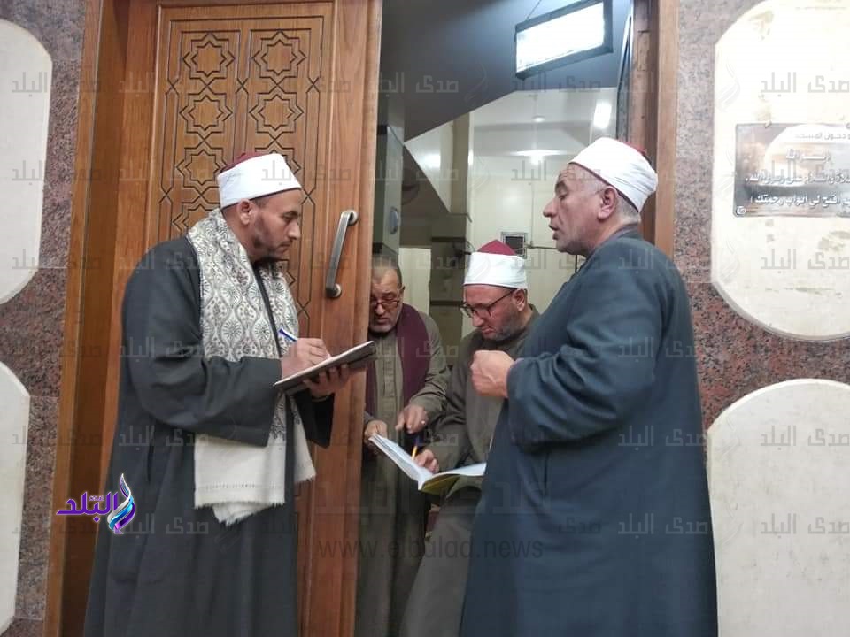 الشيخ سلامة عبد الرازق وكيل وزارة الأوقاف بالمنيا