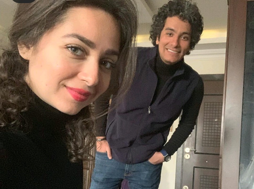 هبة مجدى وزوجها