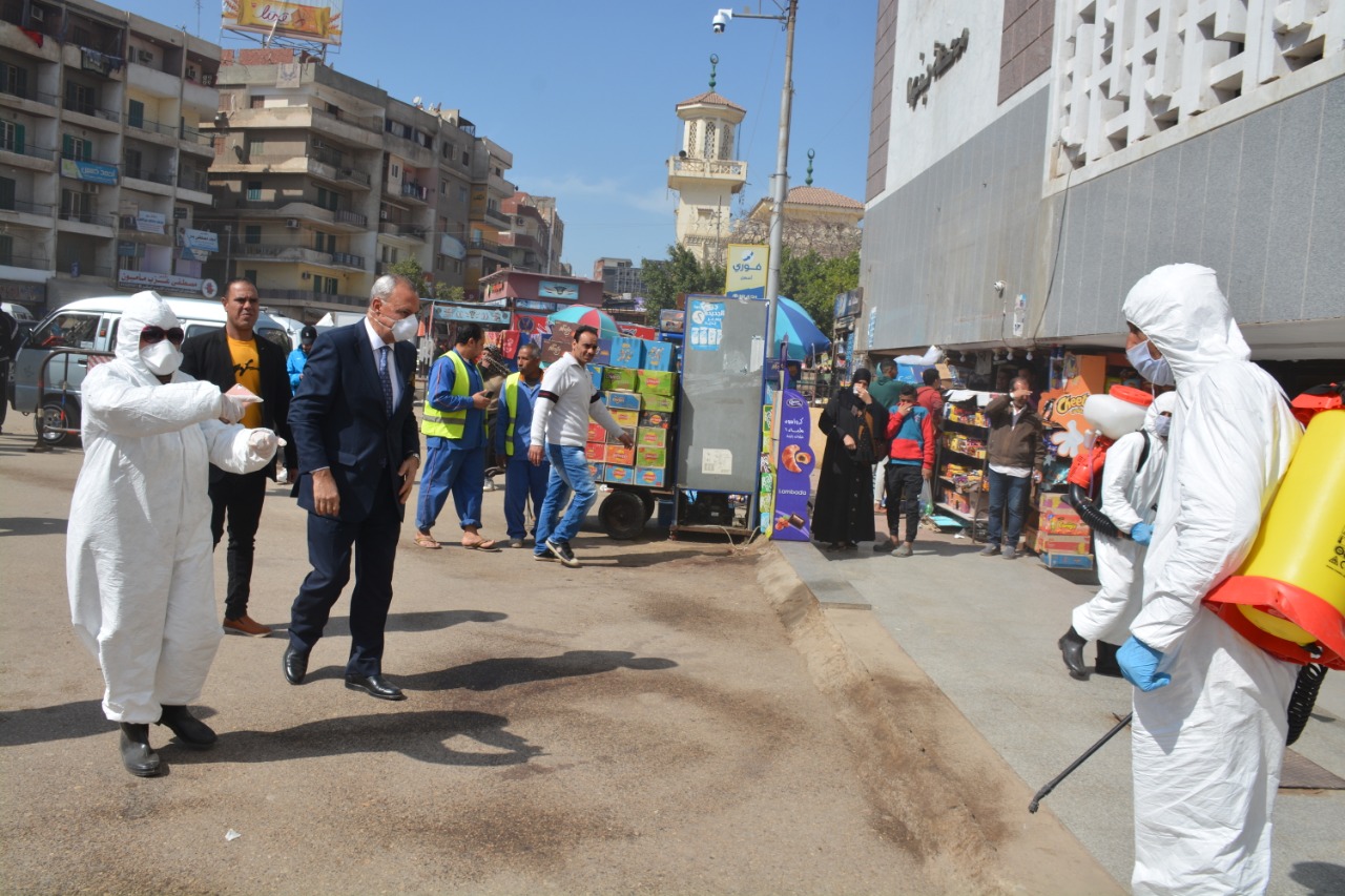 تعقيم 85% من المدارس والإدارات التعليمية في القليوبية