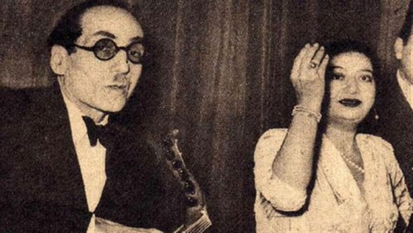 أم كلثوم ومحمد القصبجي