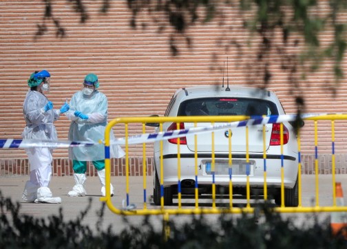 769 وفاة جديدة بـ كورونا في إسبانيا والإجمالي 4858