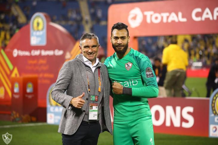 محمد أبوجبل حارس مرمى الزمالك