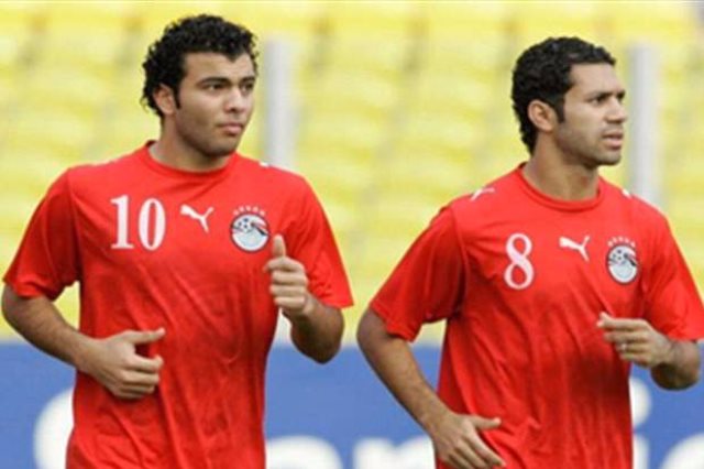 حسنى عبد ربه ومتعب  حسنى عبد ربه ومتعب