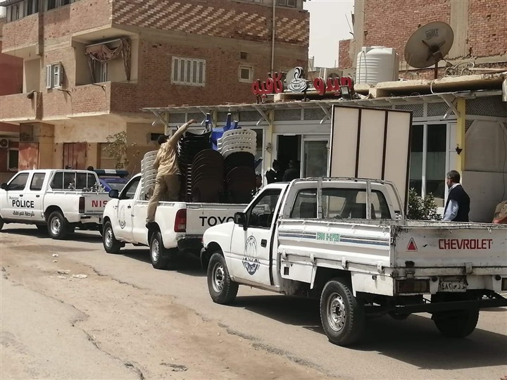 غلق كافتيريا بأبو نواس في الغردقة