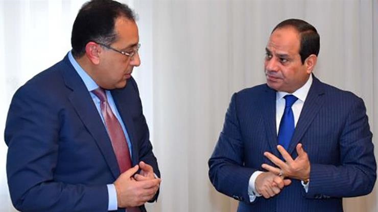 الرئيس السيسي ورئيس الوزراء 
