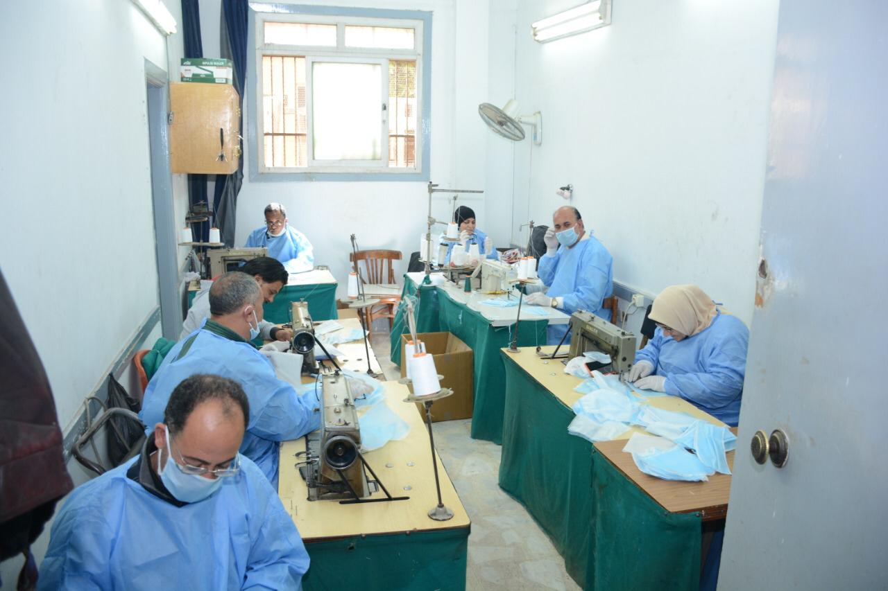 انتاج المستلزمات البية في جامعة طنطا