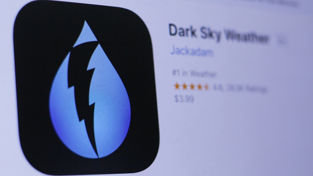 Dark Sky من Apple
