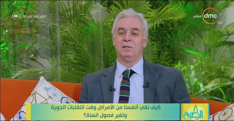 الدكتور ايمن سالم، رئيس قسم الامراض الصدرية بطب القصر العيني