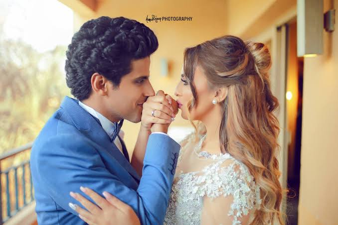 اسراء عبد الفتاح وزوجها