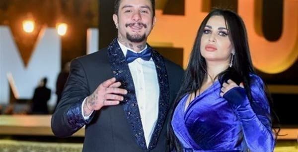 احمد الفيشاوى وزوجته