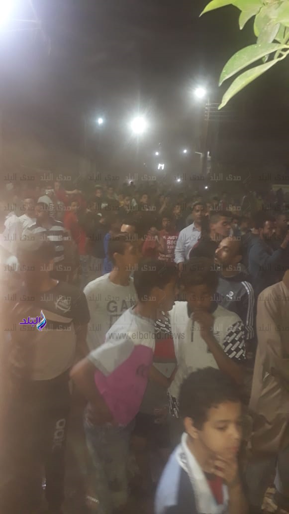 حريق ضريح فى جرجا