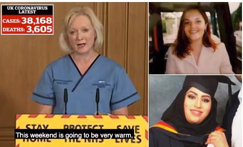 خلال نعي الممرضتين