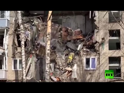 انفجار للغاز في مبنى سكني في موسكو