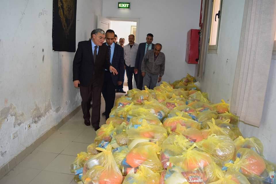 مستلزمات لقرى العزل في المنيا