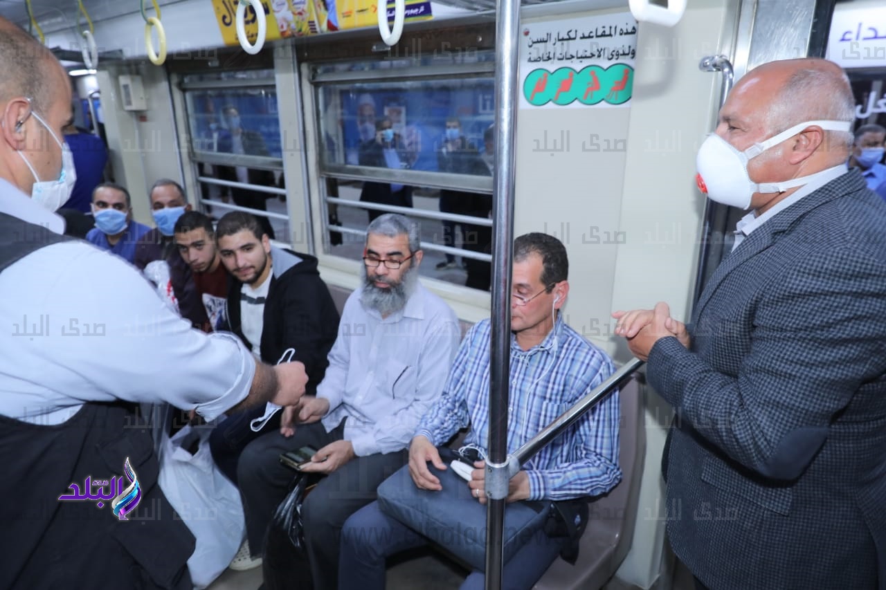 جانب من جولة وزير النقل