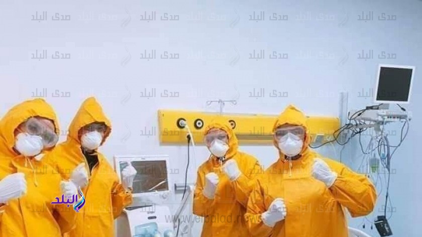 أطباء من مستشفى العزل بالإسكندرية