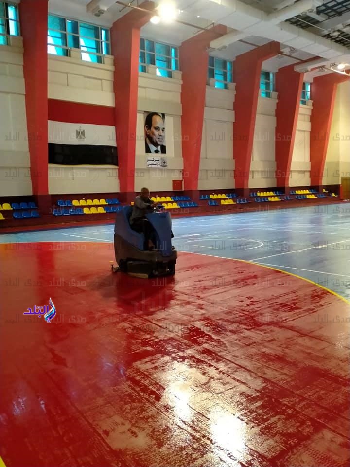 جانب من تطوير المركز الأولمبي