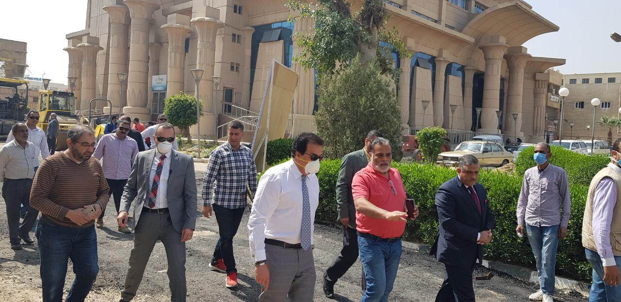 وزير التعليم العالي الدكتور خالد عبدالغفار في جولة تفقدية