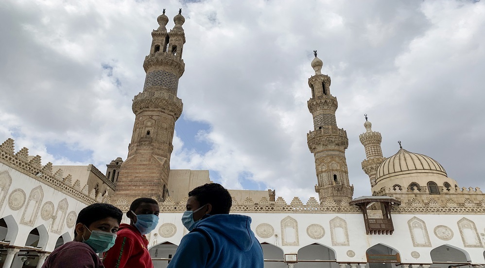 شاهد احتفالية الأزهر في ليلة النصف من شعبان