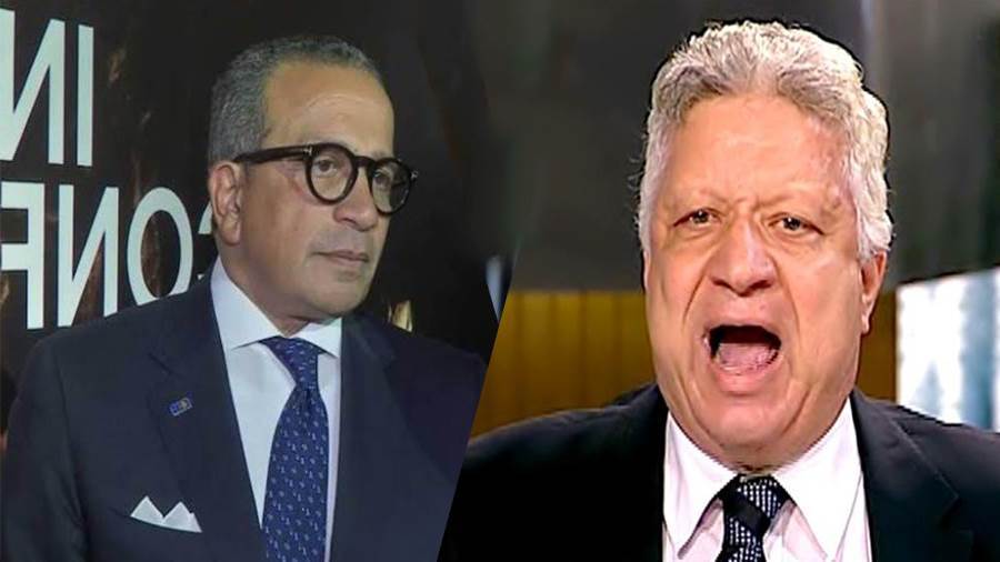 مرتضى منصور وعمرو الجنايني