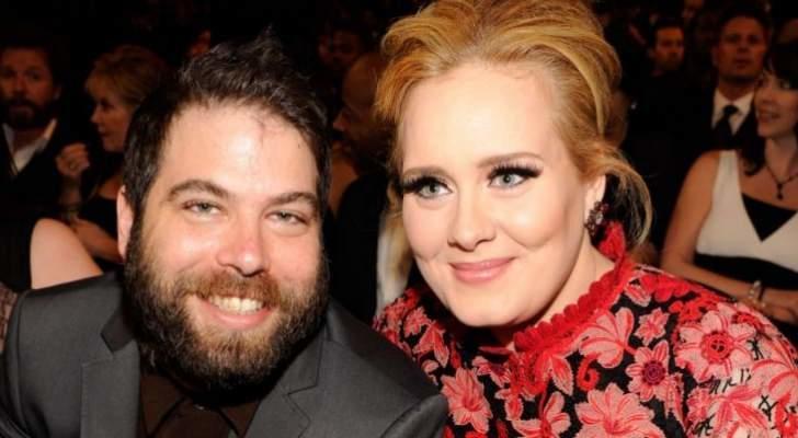 اديل وطليقها 