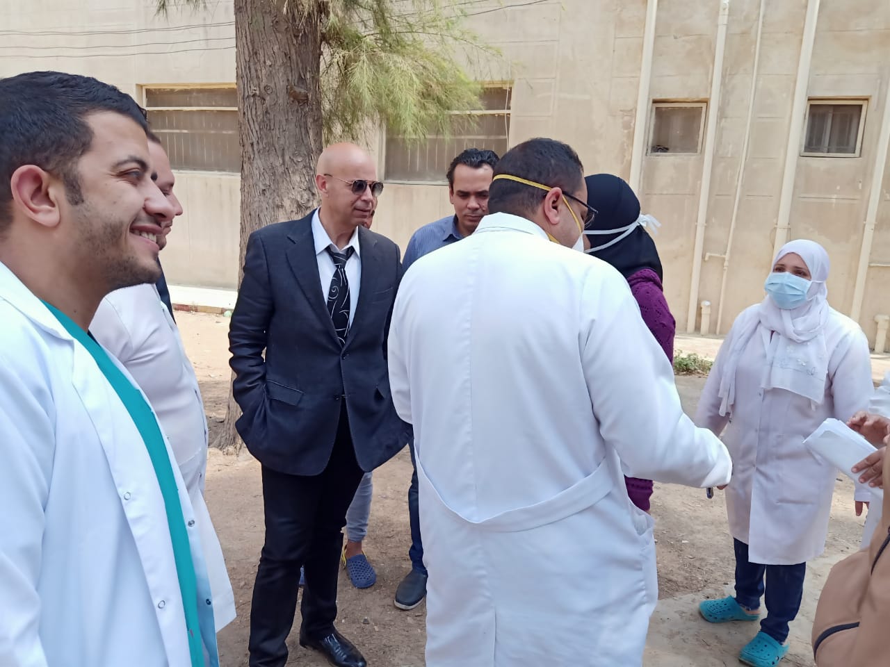 صحة الشرقية تطمئن مرضي مستشفي الحميات