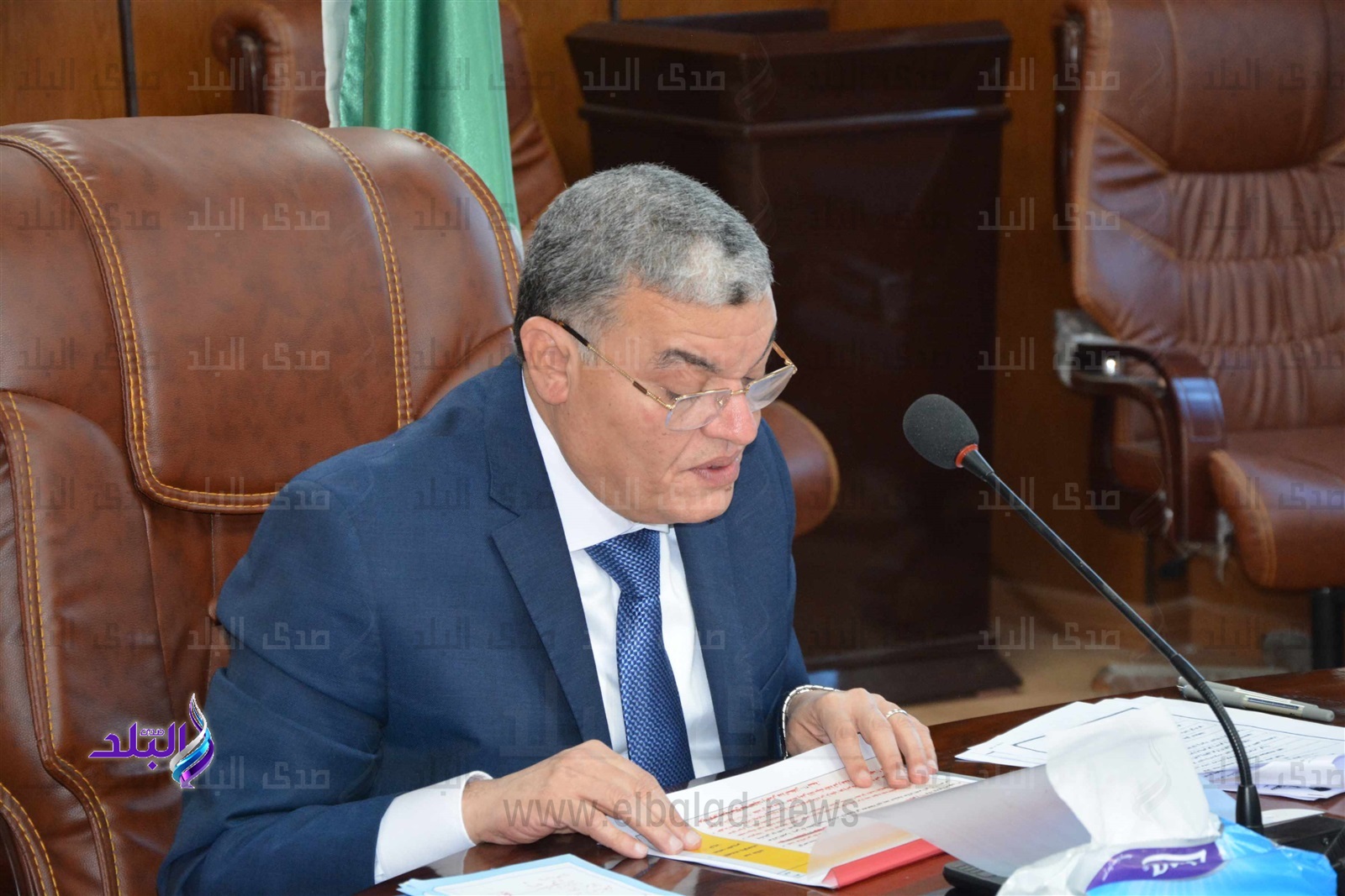  اللواء أسامه القاضي محافظ المنيا
