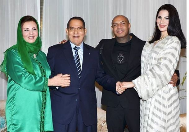 زين العابدين وعائلته