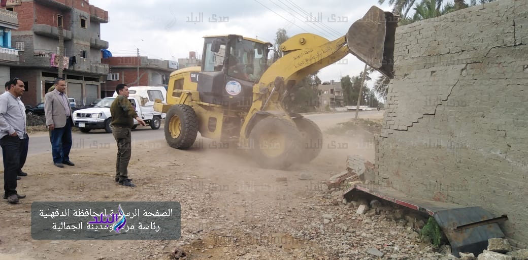 استمرار حملات ازالة التعديات على الاراضى الزراعية 