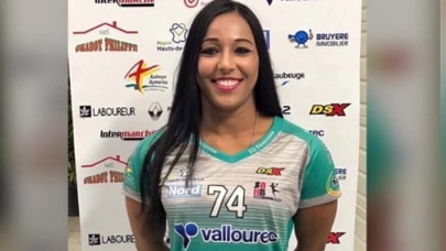 رحاب جمعة لاعبة سانت جينان الفرنسي